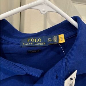 Polo Ralph Lauren Boys Cotton Mesh long sleeve polo shirt